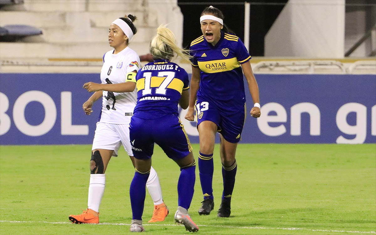 Boca goleó por 10-1 a Deportivo Trópico de Bolivia en la Libertadores femenina