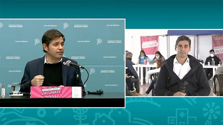 YZurieta y Kicillof: «Las camas de tristeza hoy se transformaron en sillas de alegría»