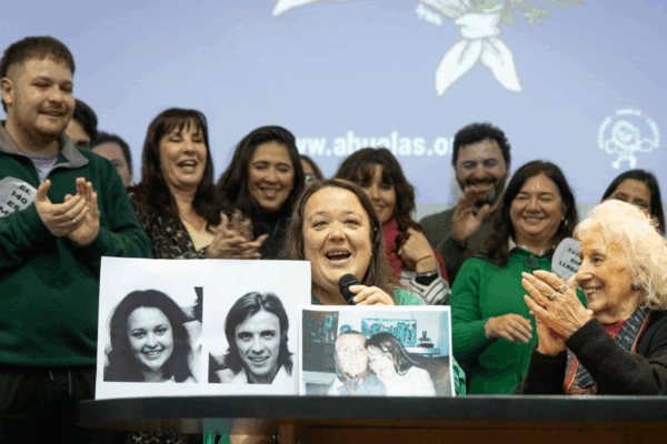 Las Abuelas recuperaron al nieto 140 y alertaron sobre el riesgo que corre el Banco de Datos Genéticos